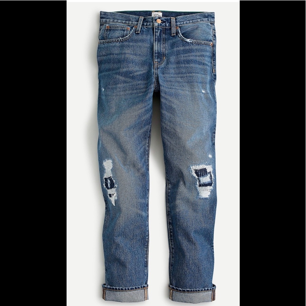 J.Crew slouchy boyfriend jeans